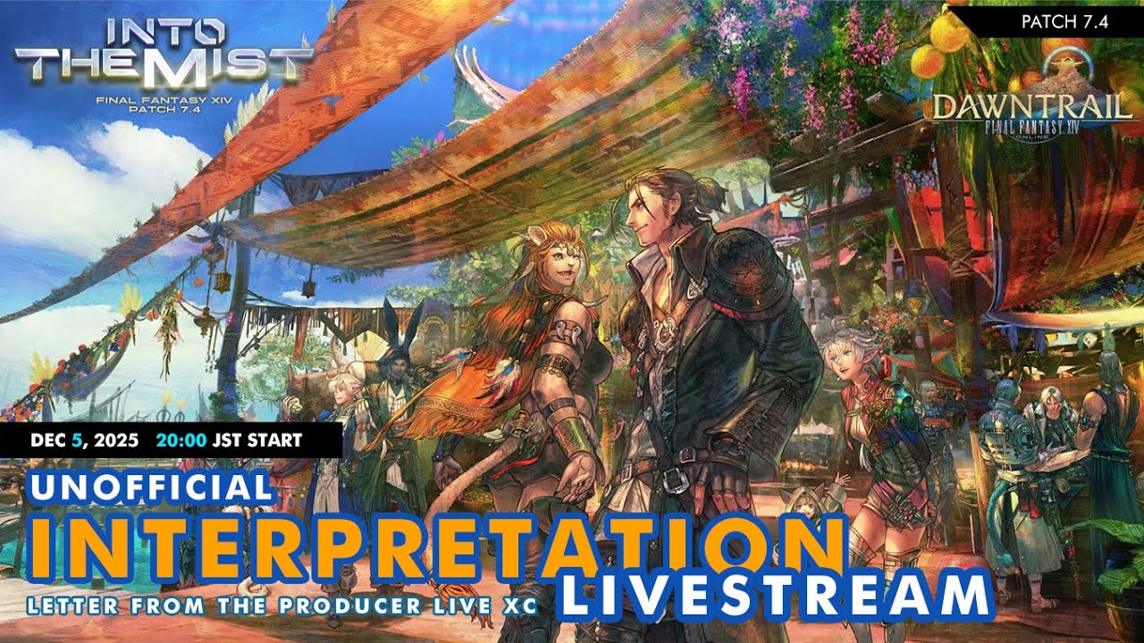 【FF14】Unofficial Translation & Interpretation for the Letter from the Producer LIVE Part XC