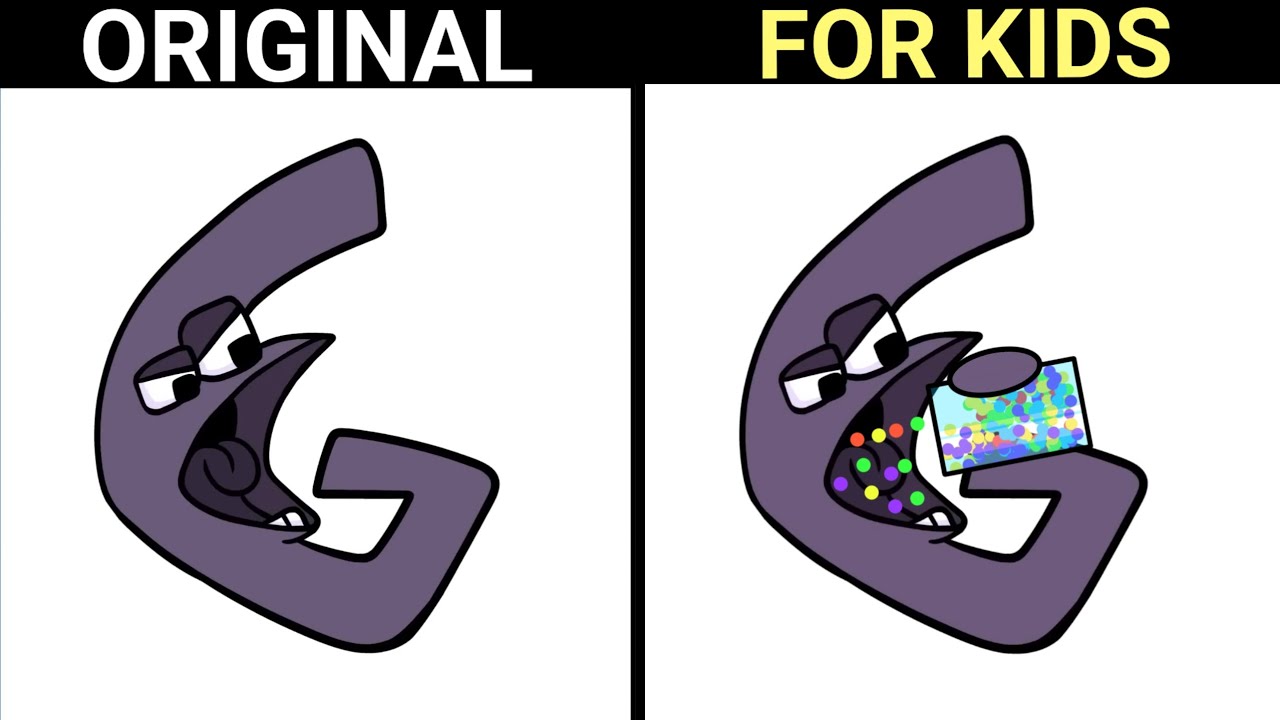 G eating Candies | ALPHABET LORE x NUMBER LORE (ASMR)