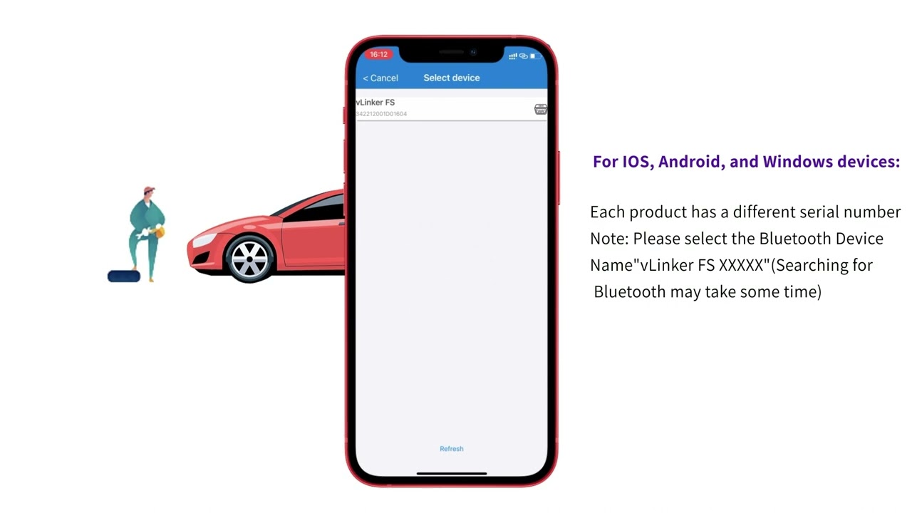 Detailed tutorial on using Vgate vLinker FS Bluetooth