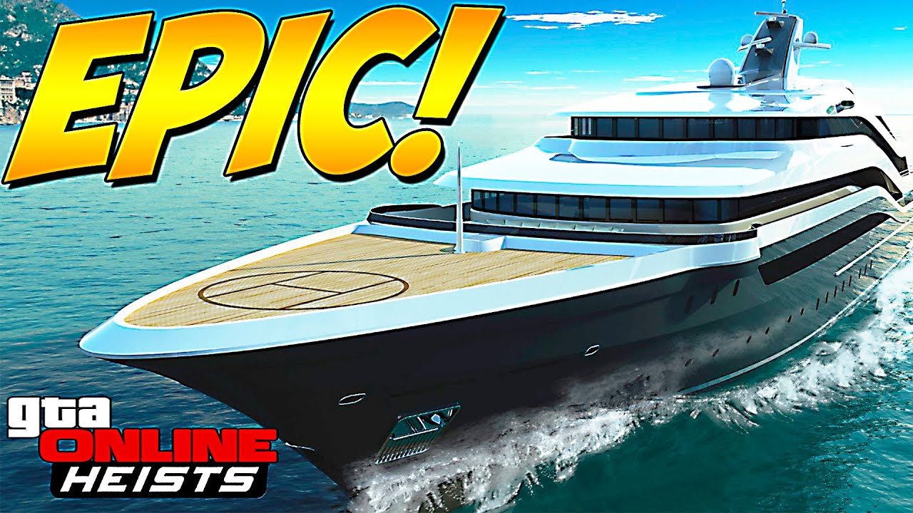 КАК и ГДЕ ОГРАБИТЬ ЯХТУ ??? EPIC !!! ► GTA V ONLINE Heists #196