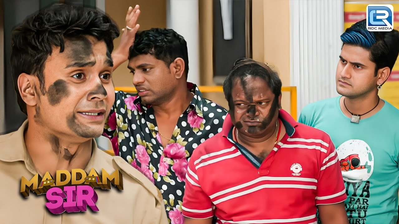 जब चीता का मोबाइल फूटा बिल्लू और चीता के मुँह पर ! | Maddam Sir | New Full Episode 313