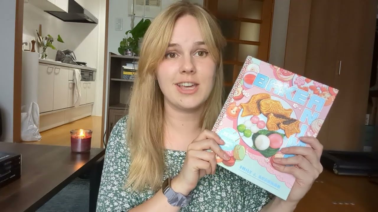 BOOK UNBOXING: BAKE ANIME #books #anime #bakeanime #animefood #animecookbook