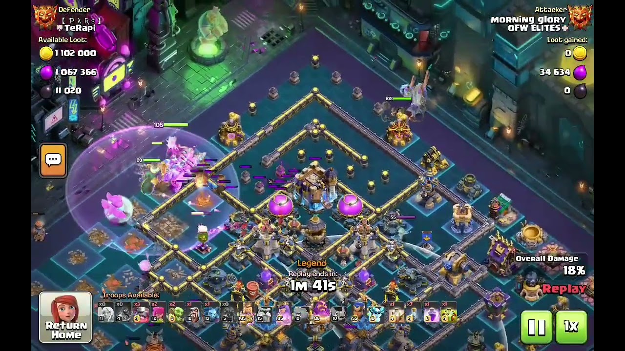 Townhall 18 Anti Thrower Pro War Base | Guide How to 3 Star