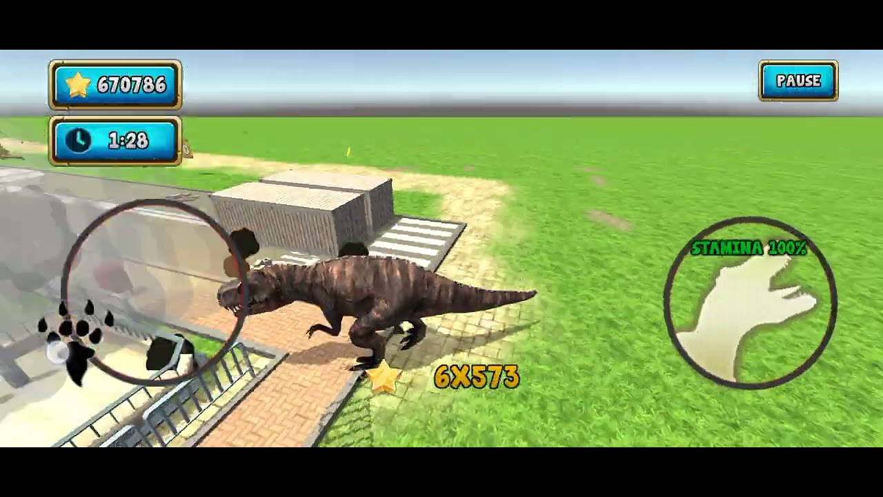 Dinosaur simulator: dino world use A Rexy