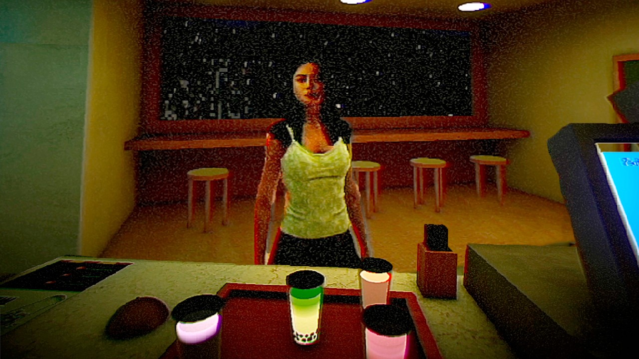 SIRVO BEBIDAS DE NOCHE Y ES TERRORIFICO | The Boba Teashop