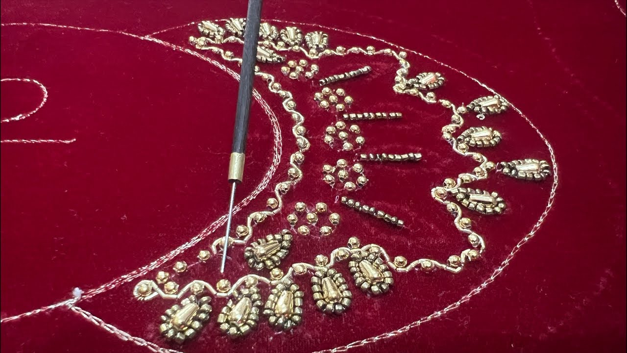 Sikhte Raho is live Aari Work