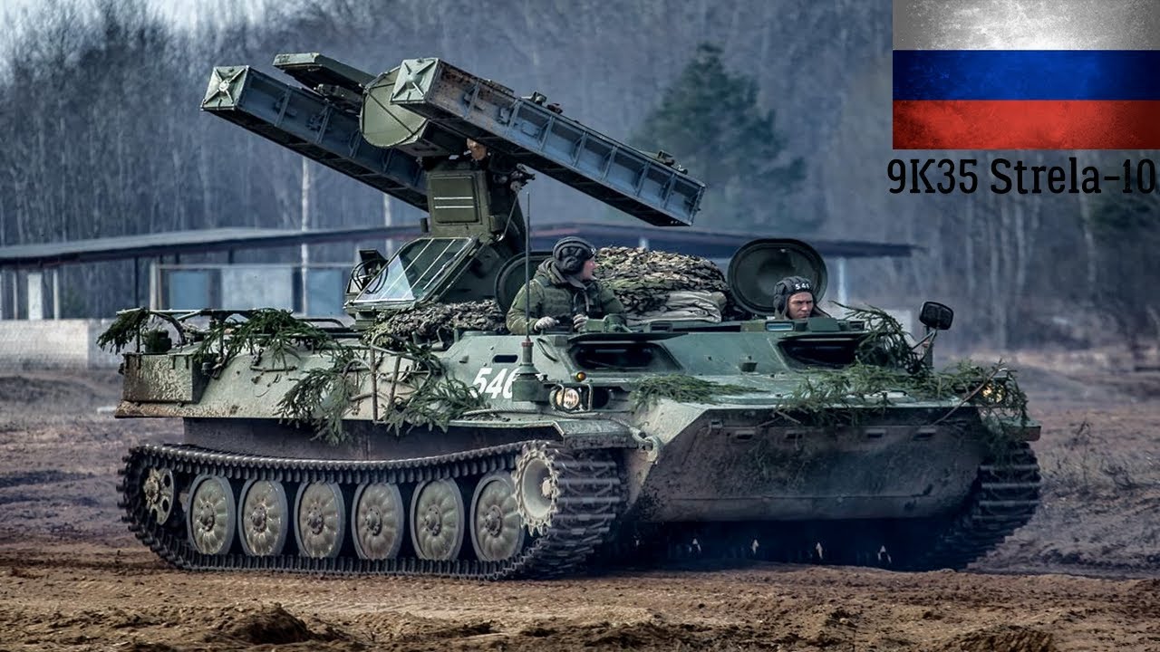 9K35 Strela-10 - Russian Short Range Air Defense System