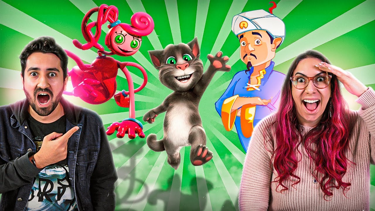 O GÊNIO SABE TUDO SOBRE TALKING TOM E MOMMY LONG LEGS no Akinator