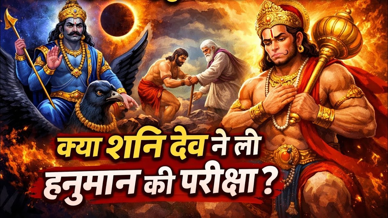 क्या शनि देव ने ली हनुमान की परीक्षा 