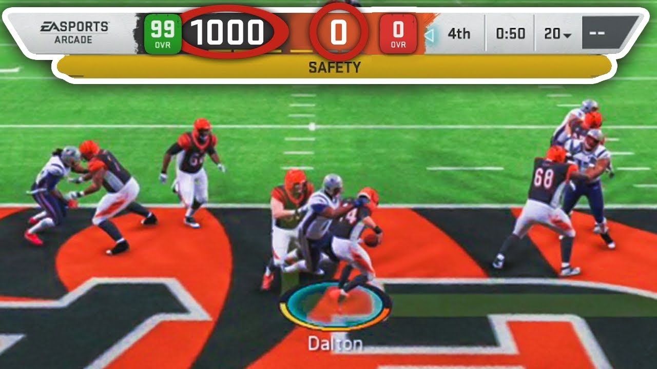What Happens when a 0 OVR Team Plays a 99 OVR Team on Madden 20?