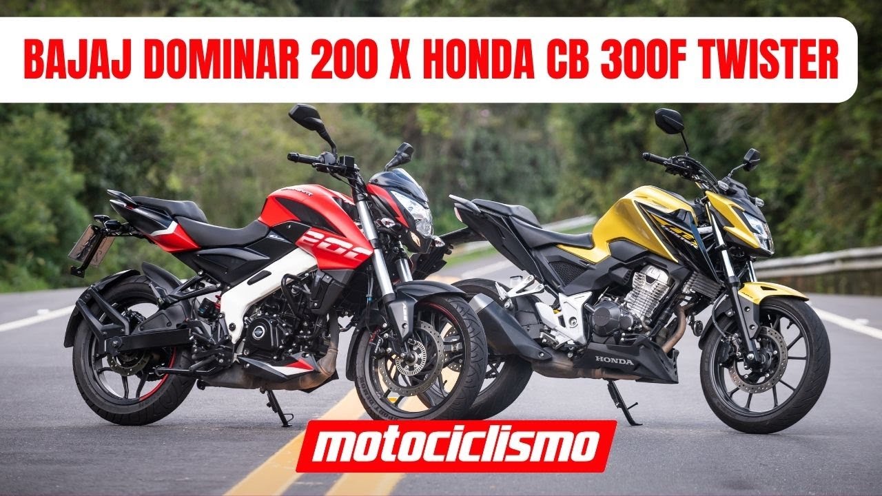 BAJAJ DOMINAR 200 X HONDA CB 300F TWISTER - CONCORRÊNCIA INDIRETA