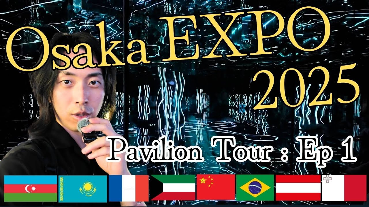 OSAKA EXPO 2025: Epic Pavilion Tour Ep.1 | iPS cells heart, mesmerizing cyber space & world cultures