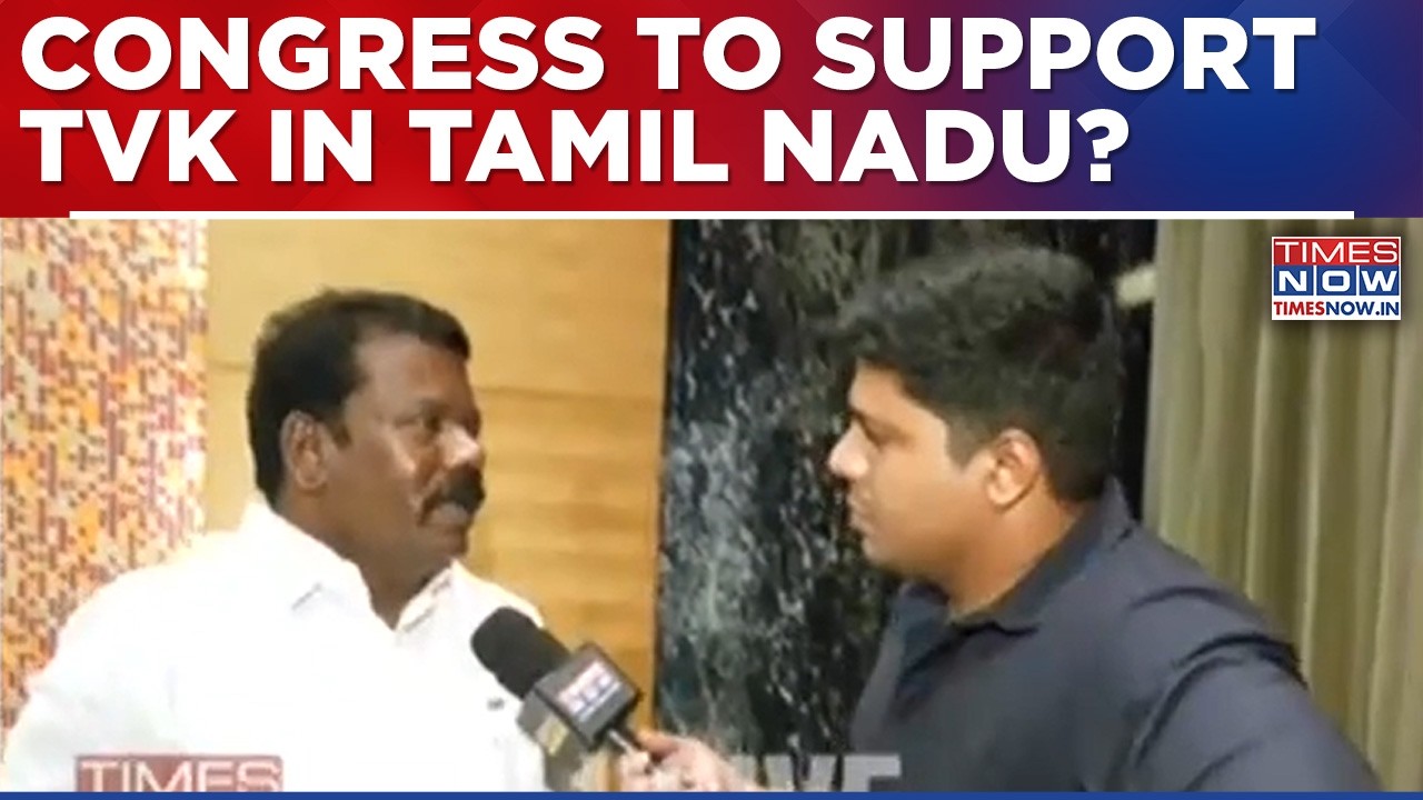Congress To Support TVK In Tamil Nadu? Rahul's Neta K Selvaperunthagai Says This On Inside Meeting