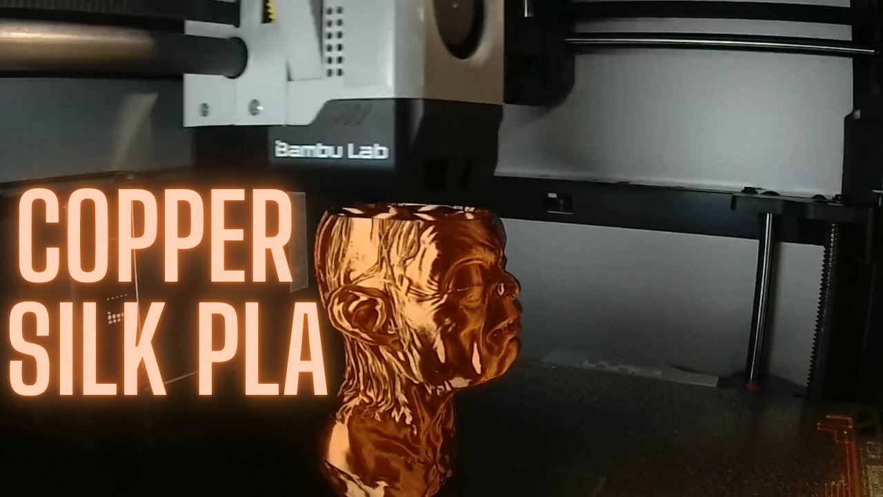 Тестирование нити CC3D Silk Copper PLA для 3D-принтера