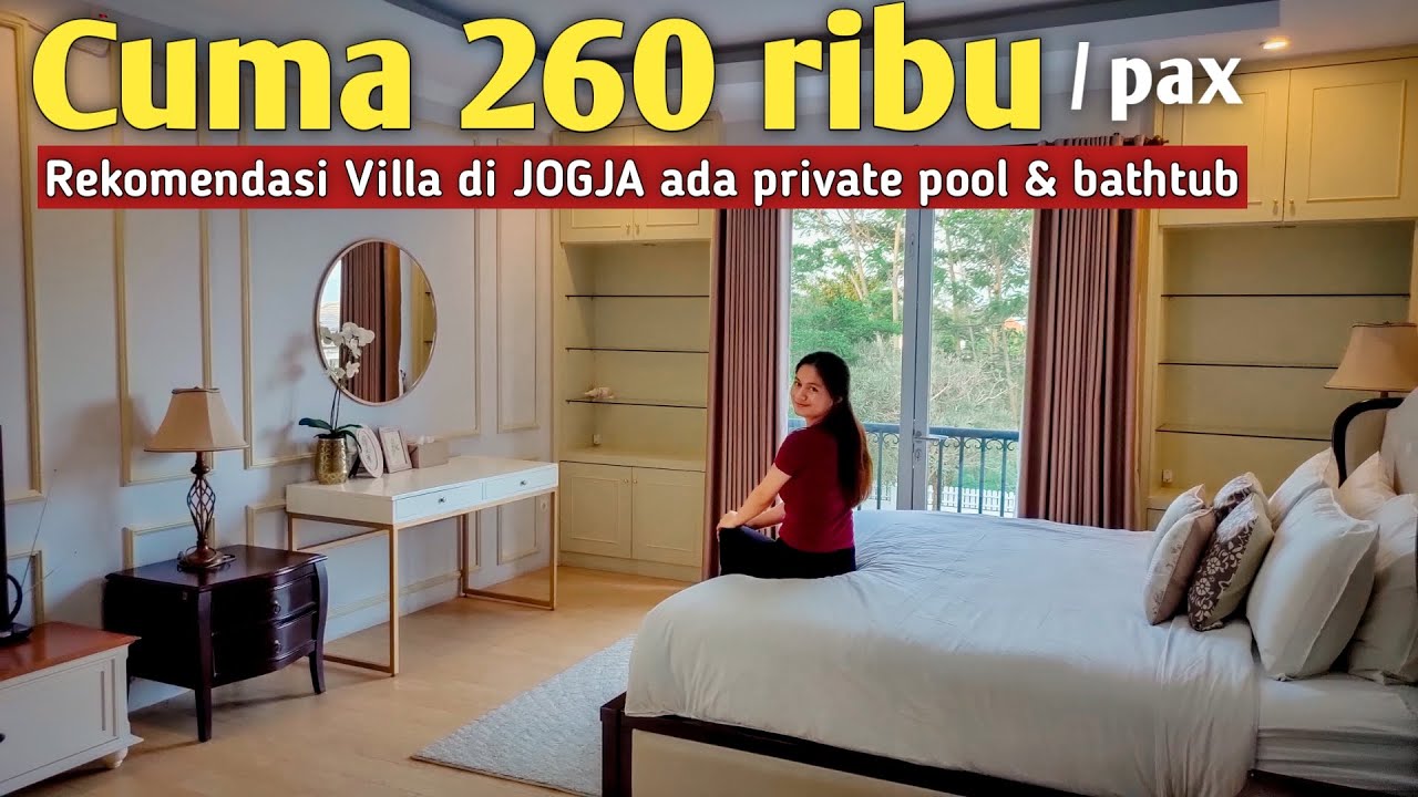 Rekomendasi Villa di Jogja ,  yang Murah untuk Keluarga dan Honeymoon - Villa Sambisari