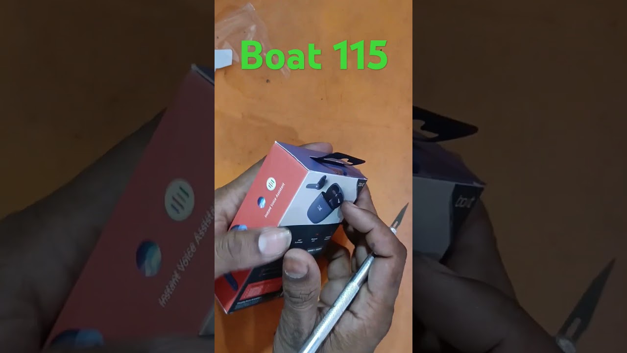 Boat airdopes 115 unboxing