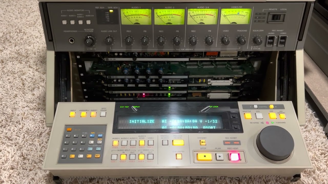 Sony BVH-3100 trouble