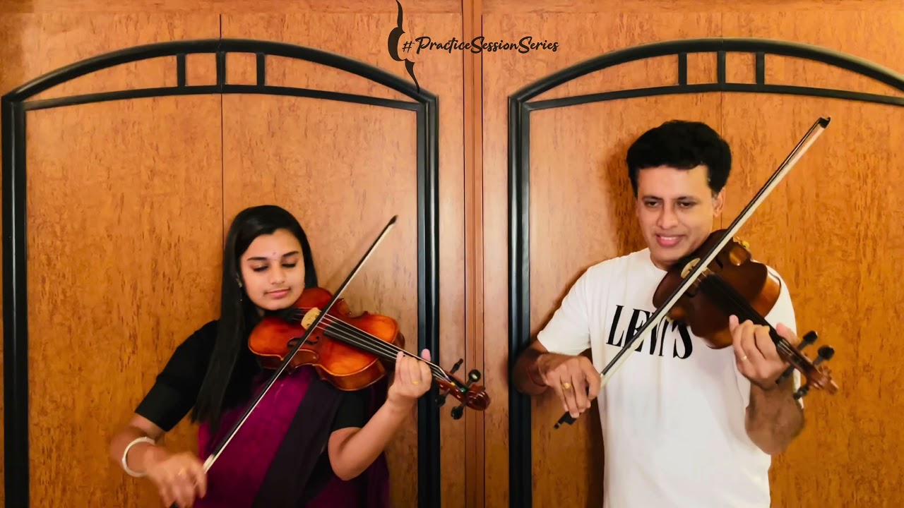 SANGEETHA MEGAM || VIOLIN - VIOLA COVER || #PractiseSessionSeries | Rangappriya | Embar Kannan
