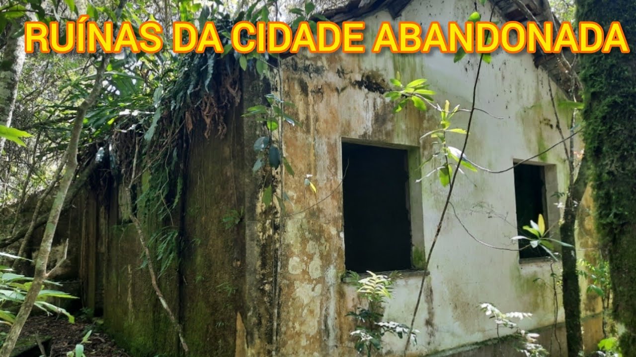 ANTIGA CIDADE EM RU&Iacute;NAS NO INTERIOR DO RIO GRANDE DO SUL!!! *CIDADE/VILA ABANDONADA*