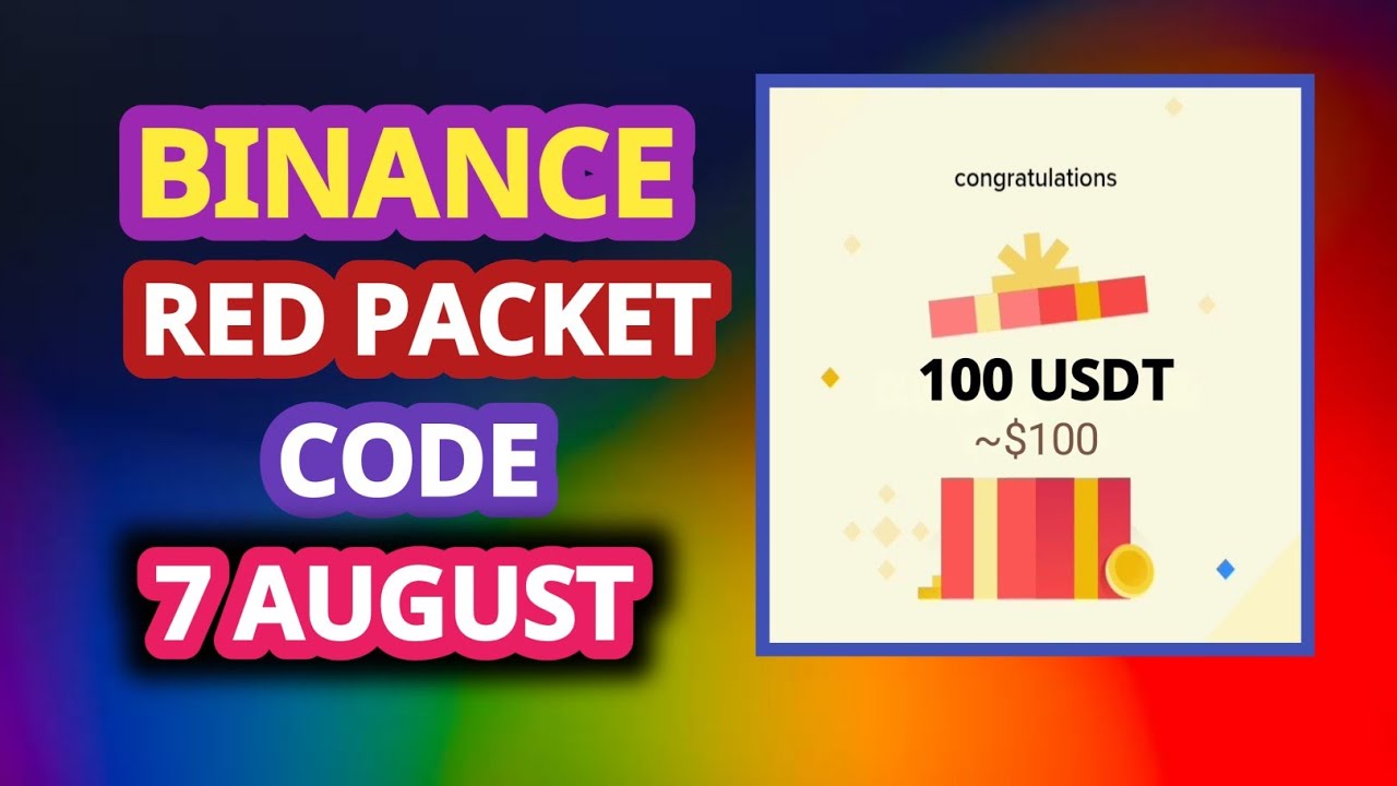 7 августа | Код Binance Red Packet сегодня | Код Red Packet в Binance сегодня