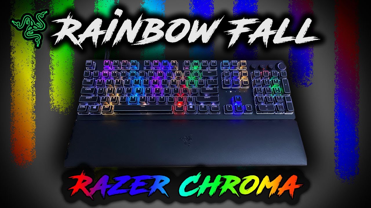 Радужный водопад | Профиль Razer Chroma | Ответ на комментарий