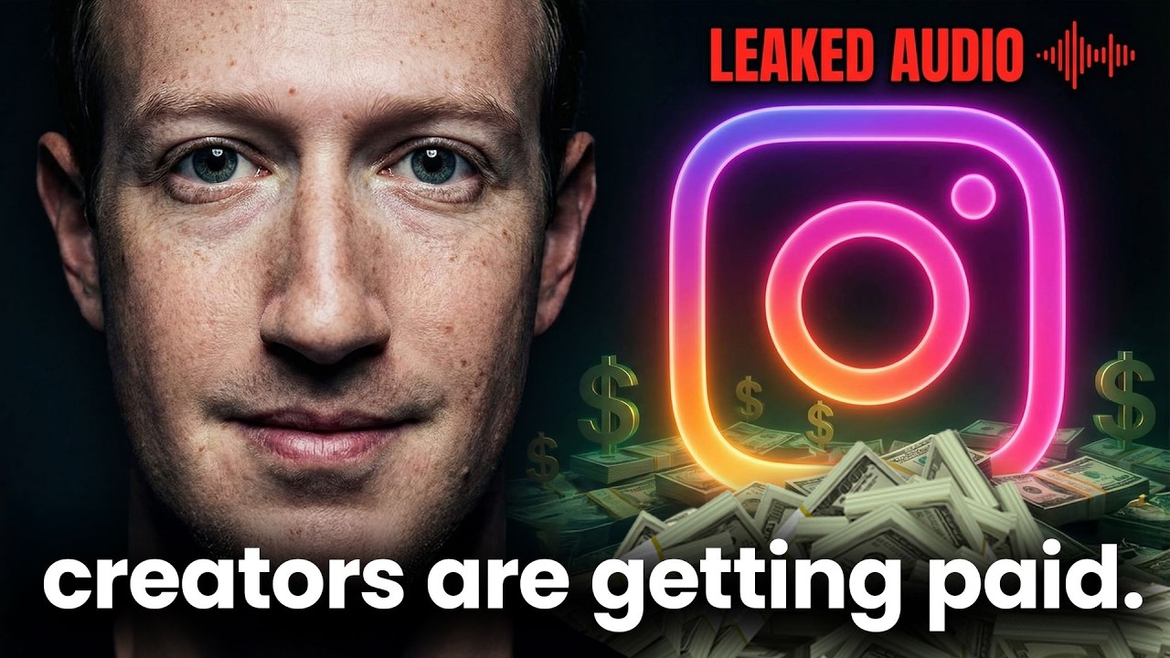 Mark Zuckerberg just revealed a MASSIVE opportunity on Instagram...(leaked audio)