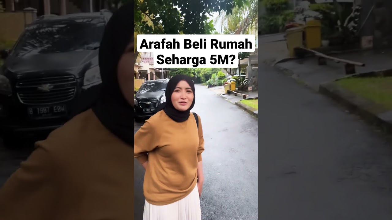 Arafah Mau Beli Rumah Mewah Seharga 5M??? #shorts
