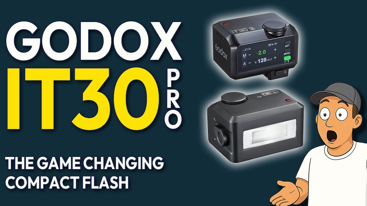 Godox IT30 Pro Review – The Smallest Flash with BIG Features (HSS + TTL!)