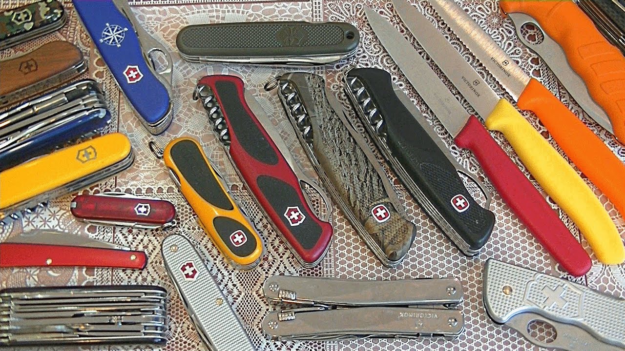 Моя коллекция Швейцарских ножей Victorinox и Wenger (зачем тебе столько Швейцарских ножей?)