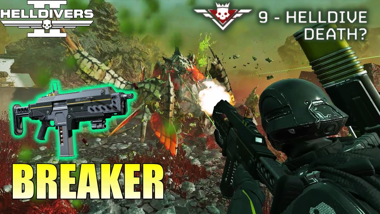 Helldivers 2 - Breaker Gameplay (No commentary, Max difficulty)