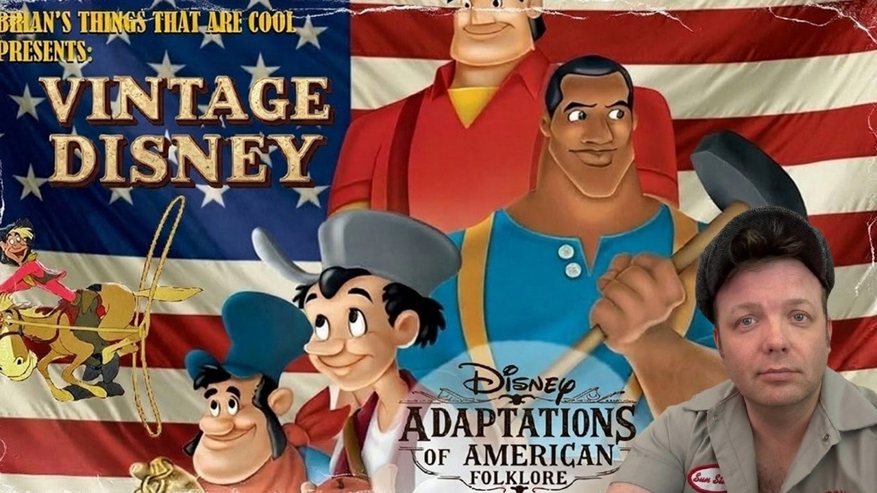 VINTAGE DISNEY- Disney Adaptations Of American Folklore