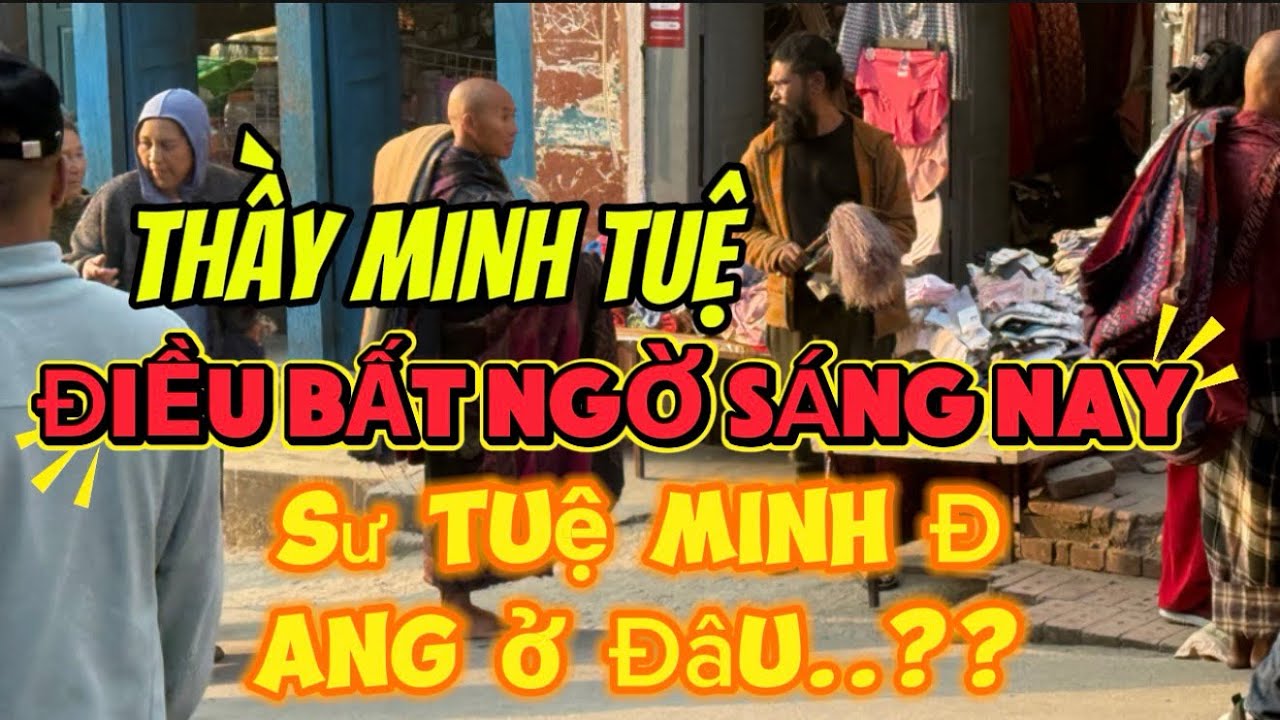 THÔNG TIN BẤT NGỜ SÁNG NAY | SƯ TUỆ MINH ĐANG Ở ĐÂU..?? #tuananhtv  #suminhtue 
