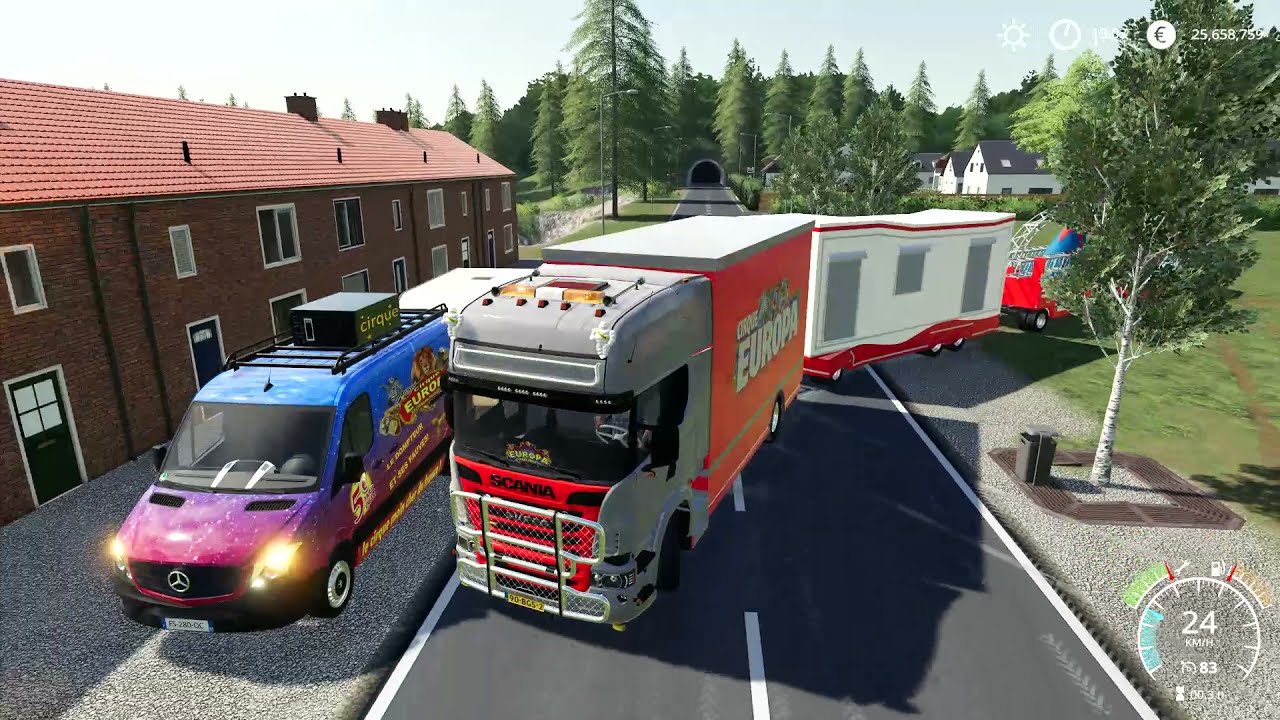 [FS19 CIRQUE] convois cirque europa partie 2