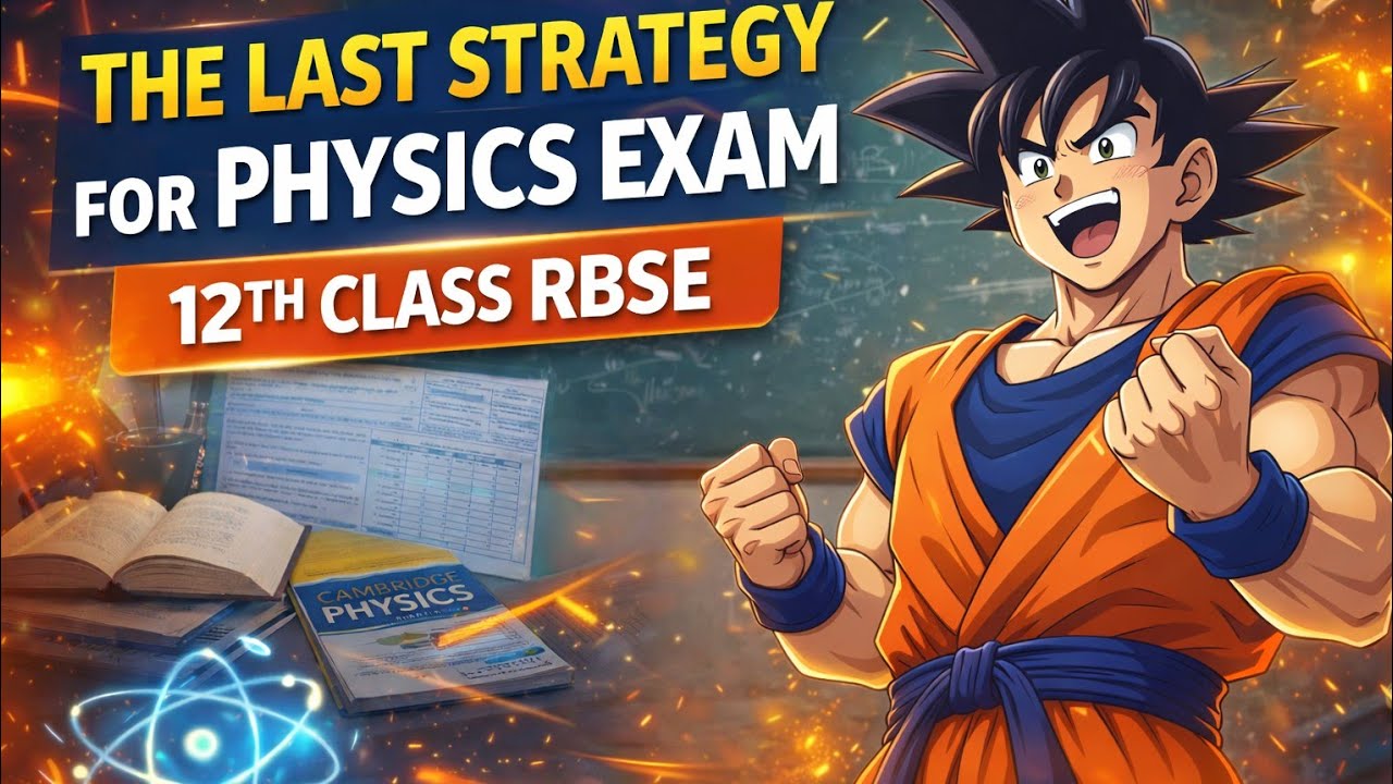Ye Strategy Jaan Li Toh Physics Fail Impossible| RBSE |12th physics most important questions | part1