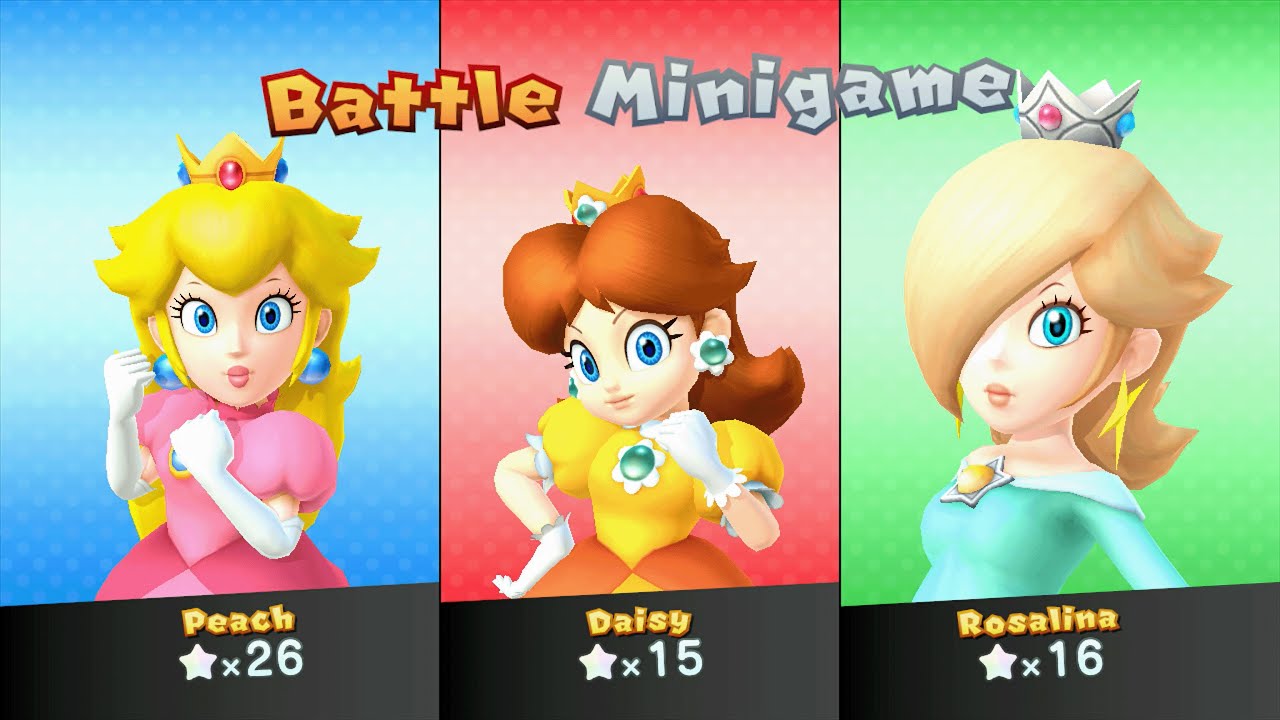 Mario Party 10 - Peach vs Daisy vs Rosalina - Chaos Castle (Master Difficulty)