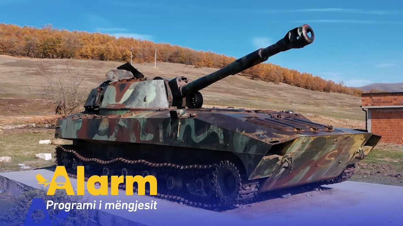 Tanku serb, dëshmi e luftës së fundit në fshatin Fushticë