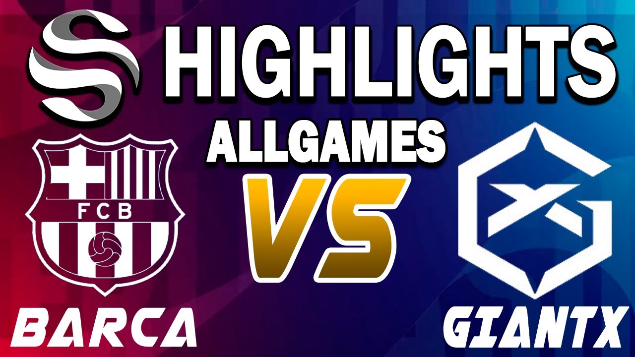 BARCELONA VS GIANTX PRIDE ALLGAMES HIGHLIGHTS - LEAGUE OF LEGENDS - SUPERLIGA PRIMAVERA - FINAL