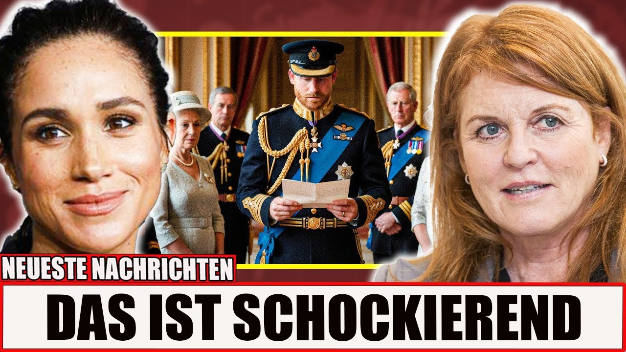 Sarah hat nichts mehr zu verlieren. Der Palast bestätigt Hary Zukunft in einer tragischen Mitteilung