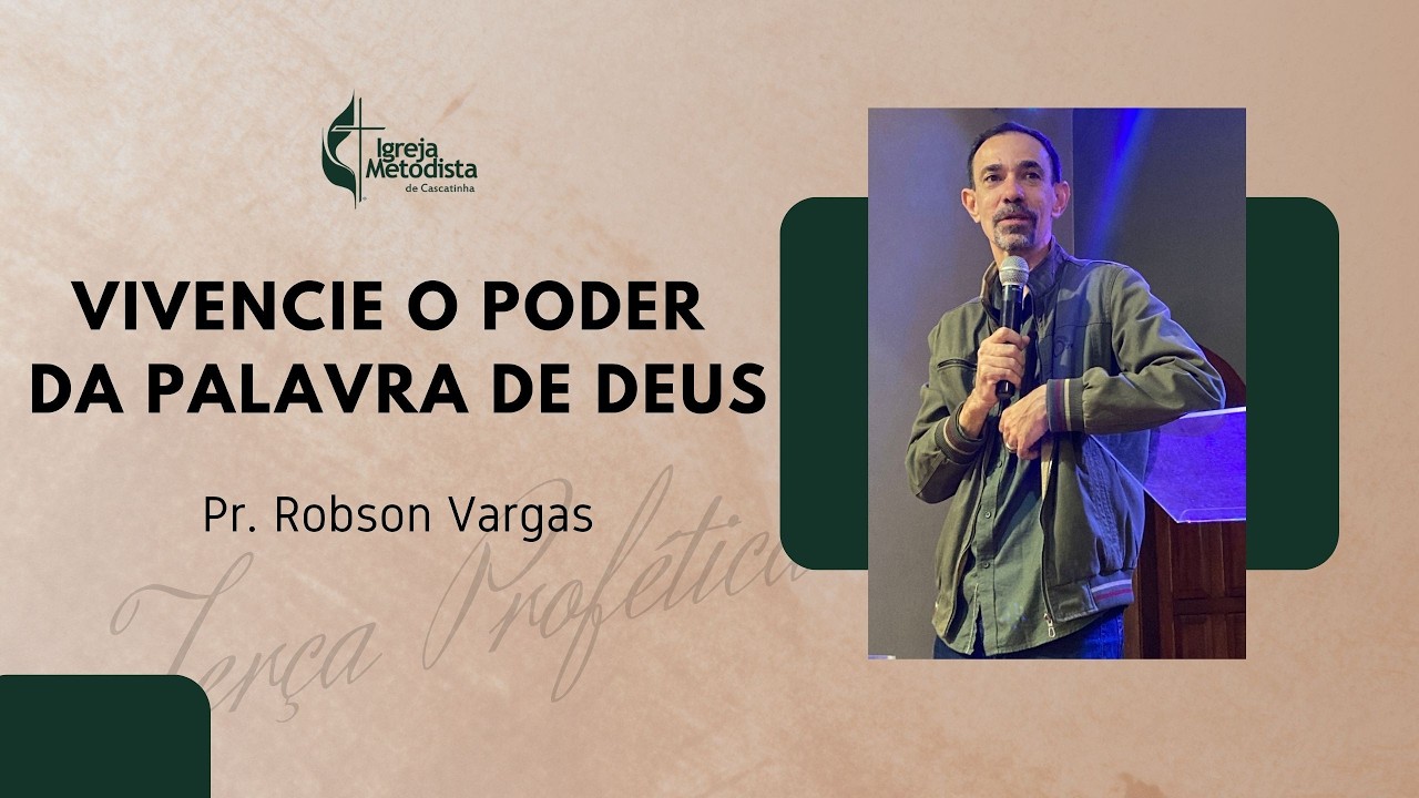 VIVENCIE O PODER DA PALAVRA DE DEUS | Pr. Robson Vargas
