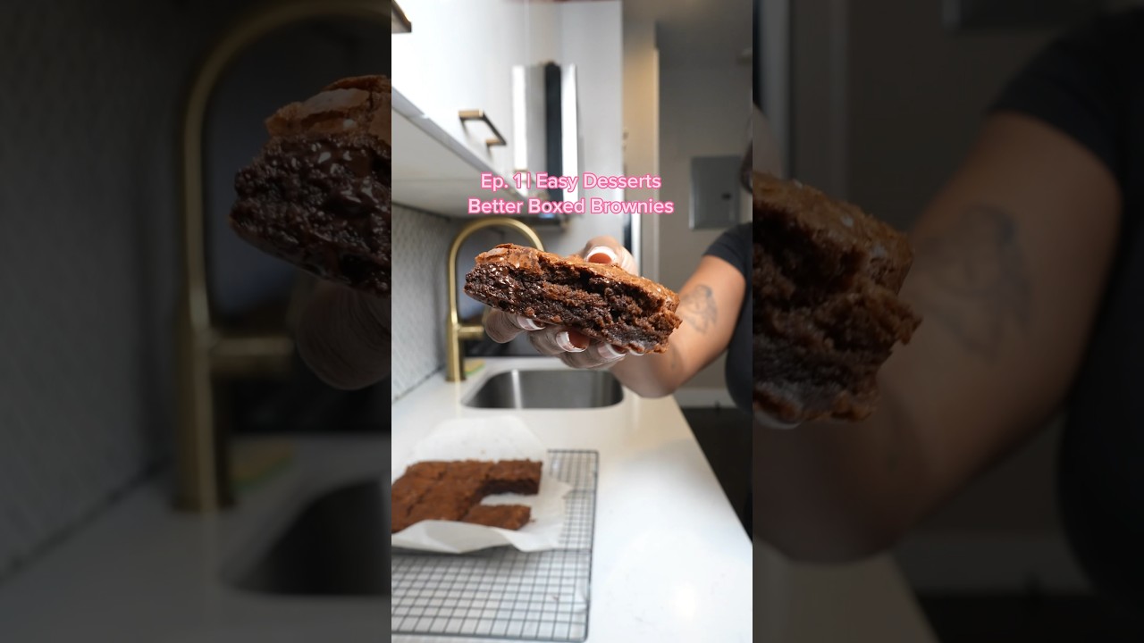 BETTER BOXED BROWNIES #brownies #dessert