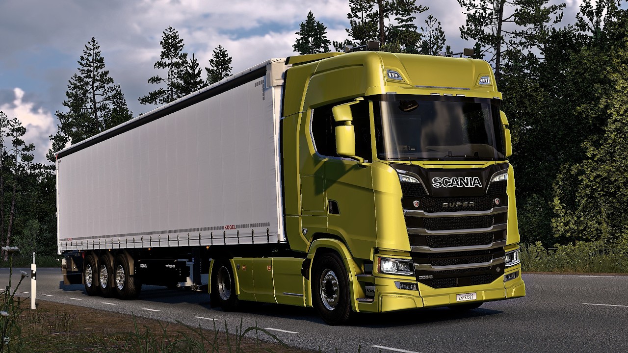 ETS 2 1.58 - SCANIA R520 V8 - Trip: Borlänge - Lillehammer