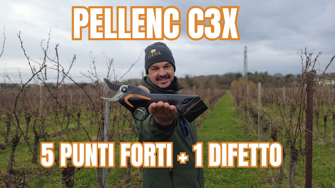Pellenc C3X alla prova in vigna: 5 punti forti e un difetto