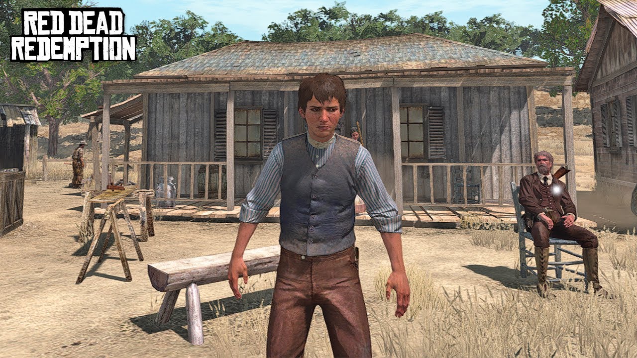 Jogando com Jack Marston Jovem | Red Dead Redemption Mods