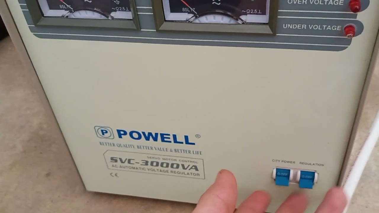 Alat Penstabil Tegangan Listrik yang Kurang Dari 220 Volt