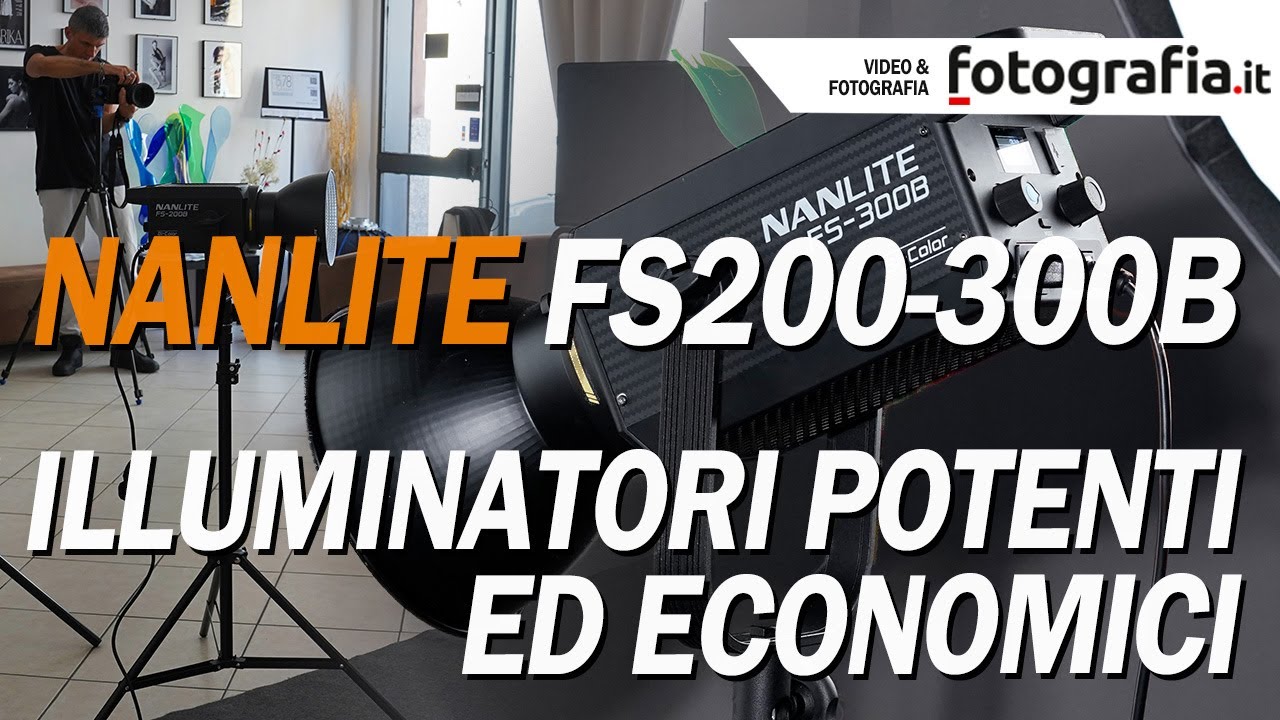 Nanlite FS-200B e FS-300B, illuminatori potenti ed economici