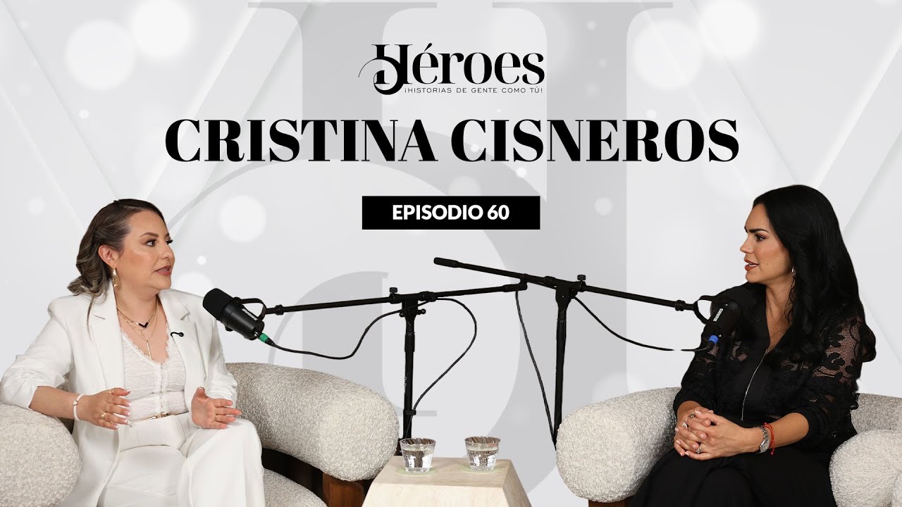 “Me gusta cuando la gente logra sus metas” Cristina Cisneros - Héroes