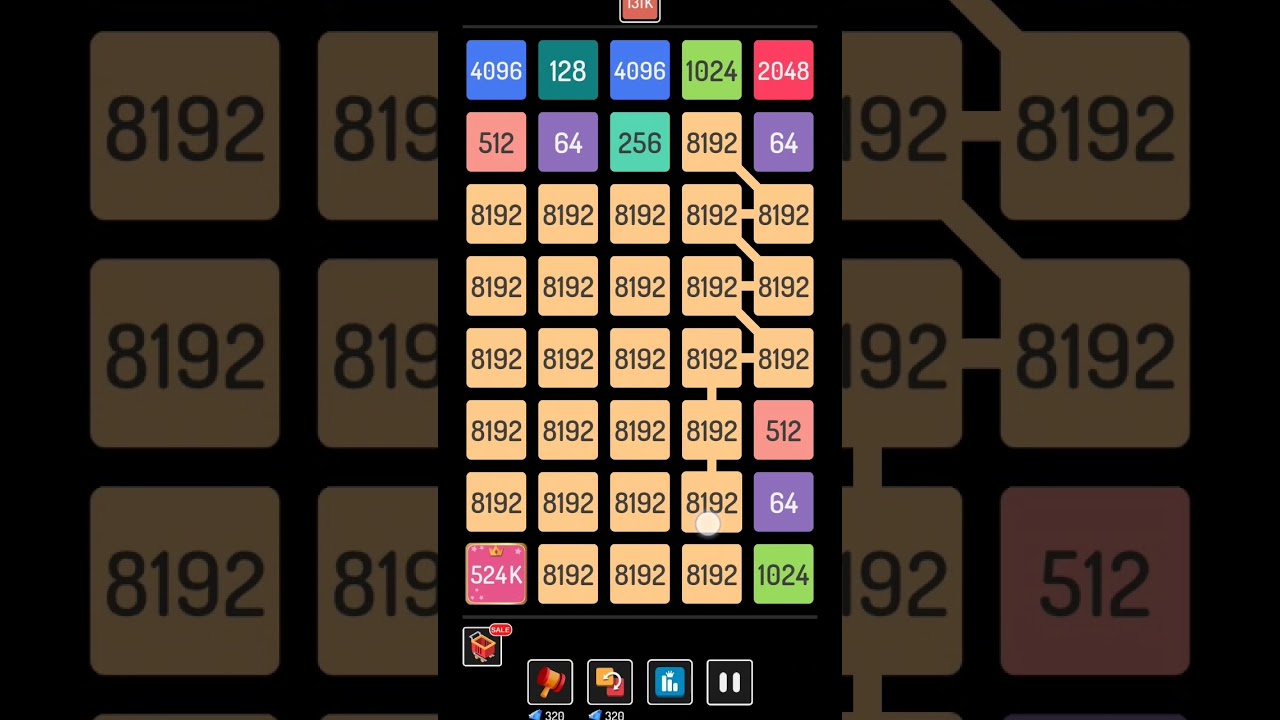 25x BLOCKS COMBO #androidgames #gaming #iosgames #best #challenge #merge #mergemaster #2248 #2048