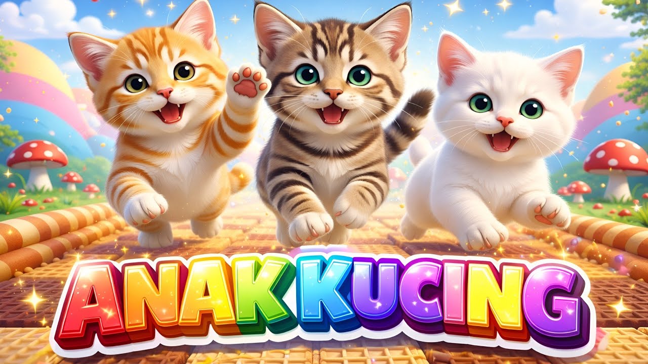 Anak Kucing Meong-Meong | Lagu Anak Anak | Kucing Meong Meong