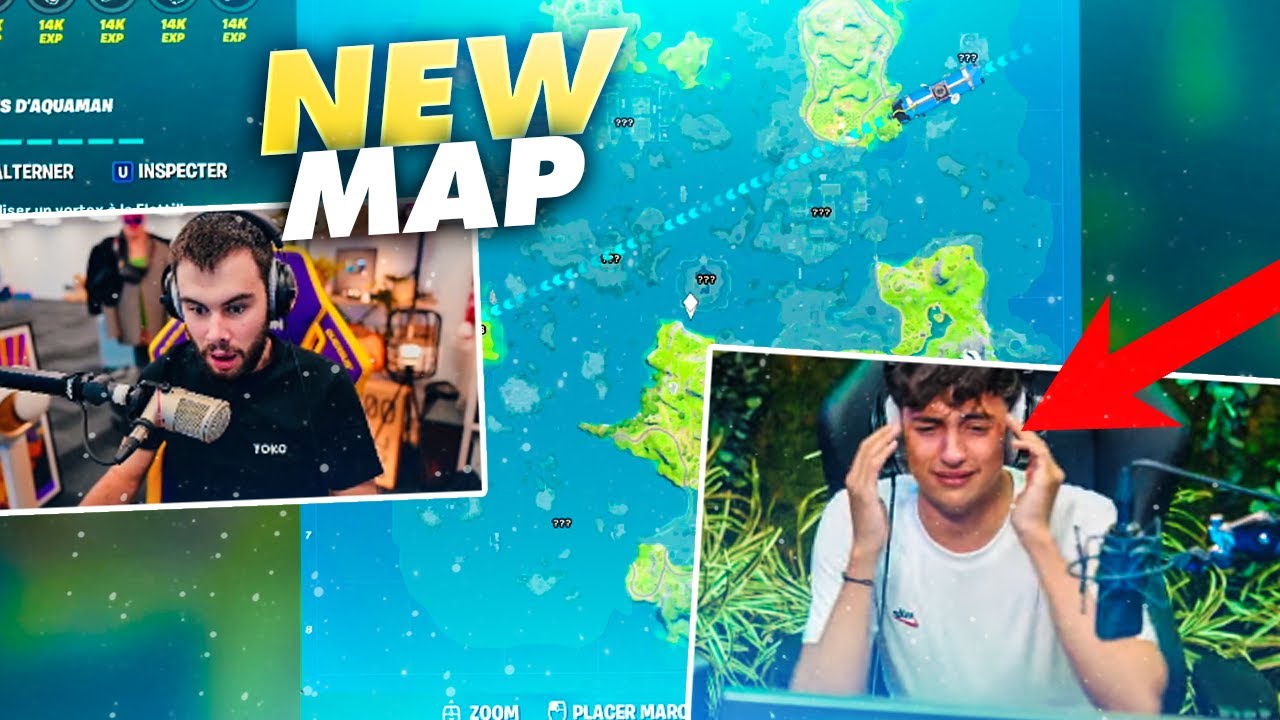 INOXTAG PLEURE EN DIRECT EN DECOUVRANT LA NOUVELLE MAP !