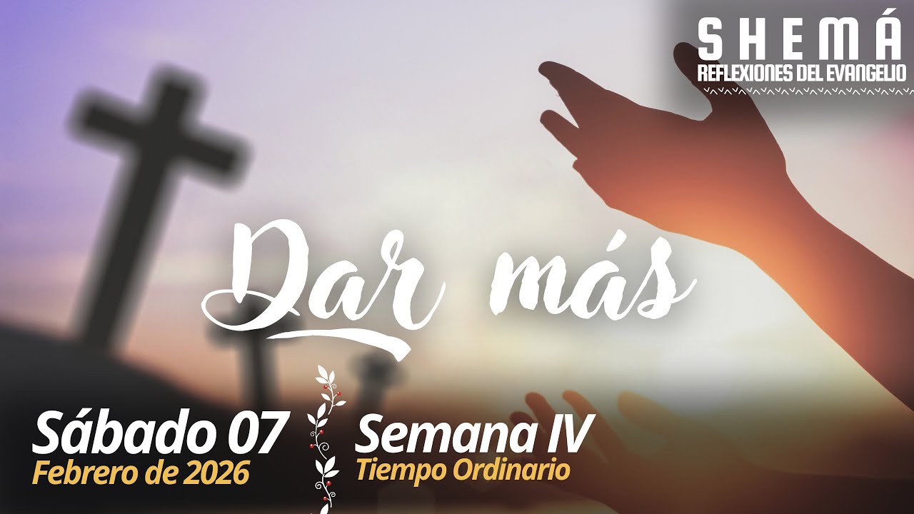 Shemá - Que nunca sea Suficiente lo que damos a Dios; Jesús siempre espera más de ti.